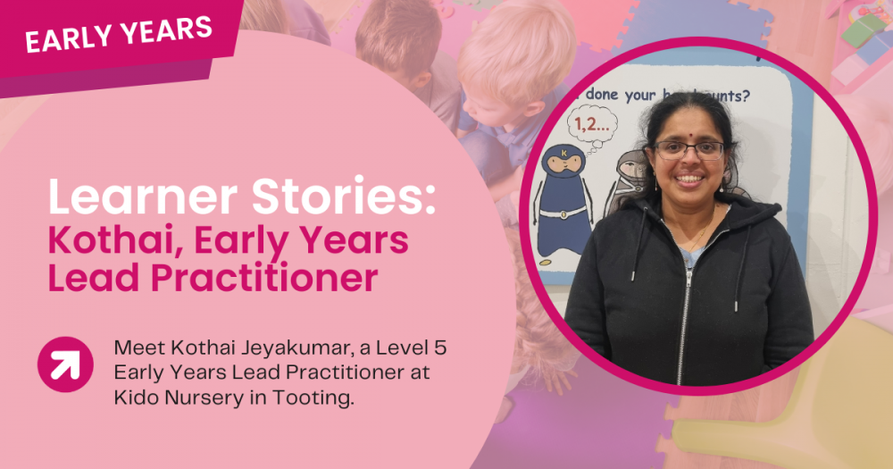 Learner Story: Kothai Jeyakumar’s Apprenticeship Journey